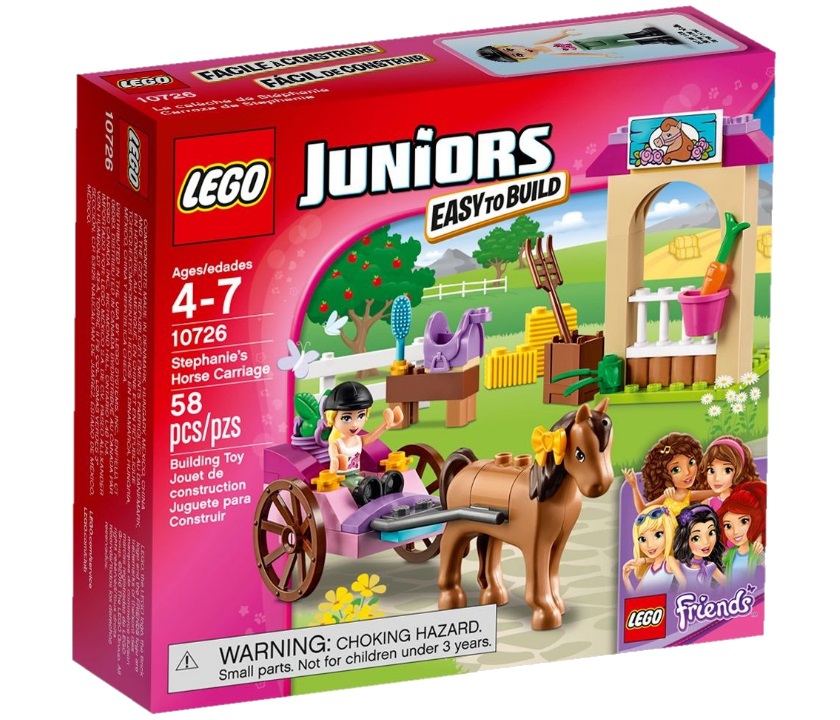Lego Juniors. Лего Джуниорс. Карета Стефани  